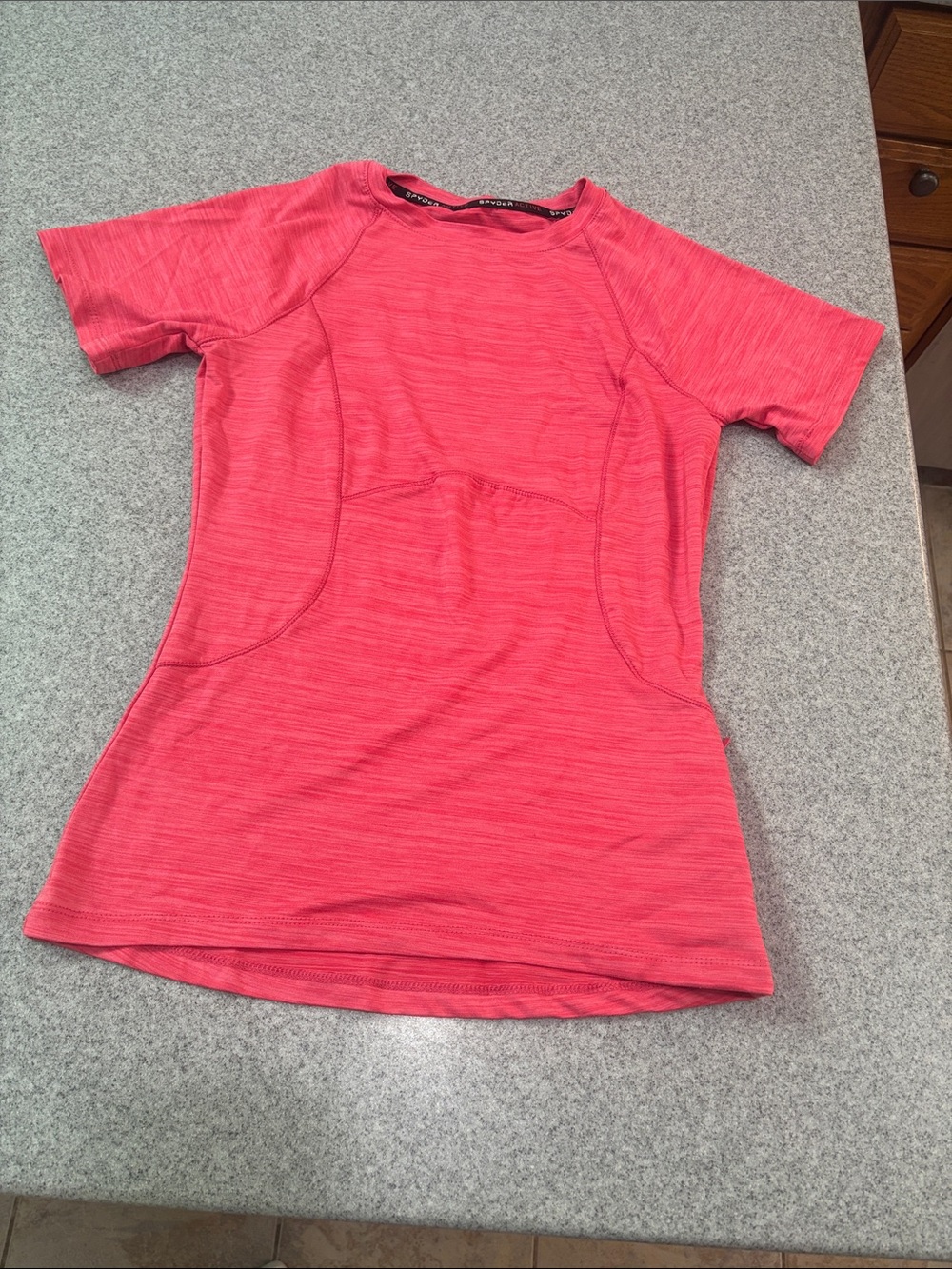 Spyder Short Sleeve Athletic Top